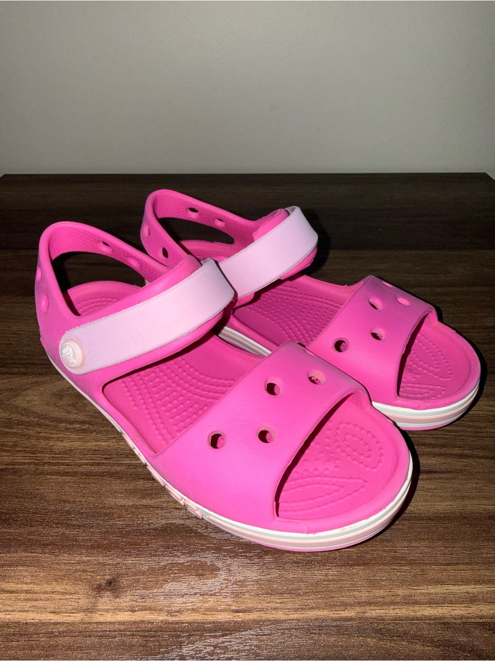 CROCS Bayaband Sandals little girls size 12
